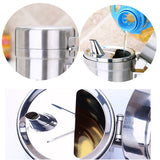 1000ml,Proof,Dispenser,Stainless,Steel,Pourer,Vinegar,Cruet,Kitchen,Flavouring,Bottles