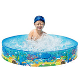 152x25CM,Children's,Foldable,Swimming,Family,Backyard,Plastic,Household,Swimming