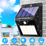 400Lumen,Outdoor,Solar,Wireless,Motion,Sensor,Lights,Waterproof,Bright,Security,Night,Light,Walkway