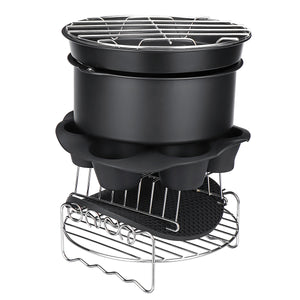 9inch,Fryer,Baking,Silicone,Grill,Cooking,Accessories