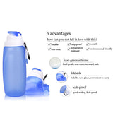 Outdoor,Silicone,Folding,Bottle,Camping,Hiking,Travel,Folding,Water,Bottle,Kettle