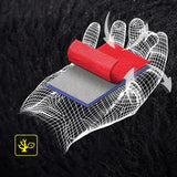 Winter,Windproof,Mittens,Gloves,Reflective,Strip,Leather,Patchwork,Fleece