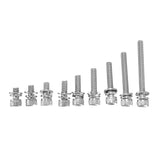 Suleve,M6SH3,50Pcs,Socket,Knurled,Screw,Stainless,Steel,Assortment