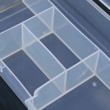 Grids,Clear,Adjustable,Storage,Container,Crafts,Jewelry,Organizer,Dividers