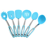 Pieces,Stainless,Steel,Silicone,Cooking,Utensil,Premium,Stand,Cooking,Spoon