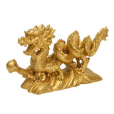 Resin,Dragon,Figurine,Statue,Ornaments,Chinese,Geomancy,Office,Decoration