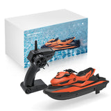 Remote,Control,Motorboat,Children's,Model,Water,Skiing,Summer,Adults