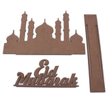 Wooden,Mubarak,Ramadan,Party,Ornament,Decorations