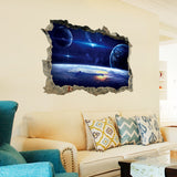 MIICO,Creative,Universe,Planet,Broken,Removable,Decorative,Decor,Sticker