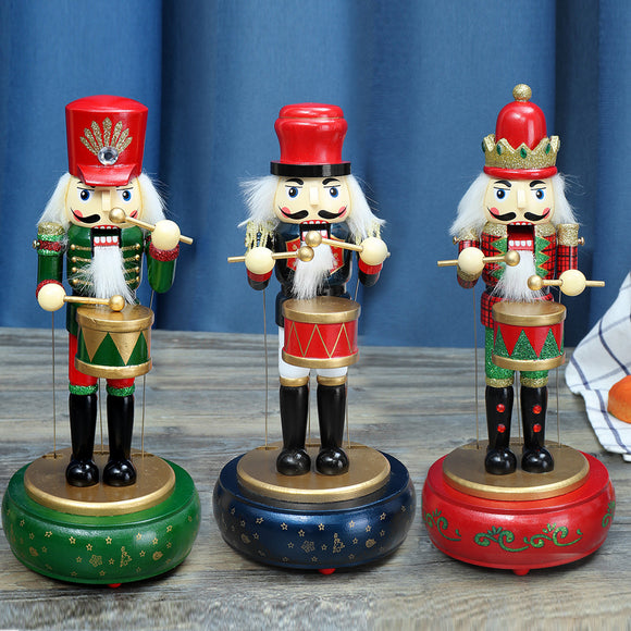 Wooden,Guard,Nutcracker,Soldier,Music,Christmas,Decorations