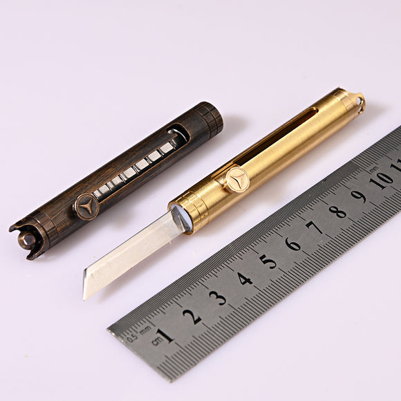 XANES,Brass,Folding,Knife,Multi,Tactical,Pocket,Knife,Survival,Tools,Outdoor,Camping,Picnic,Hunting