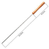 Pieces,Barbecue,Skewers,Wooden,Handle,Needle,Roast,Kebab,Stick,Barbecue,Tools