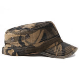 Washed,Cotton,Camouflage,Outdoor,Visor,Military,Cadet,Adjustable