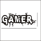 Decor,Vinyl,Sticker,Mural,Decal,Gamer,Decor,Stickers