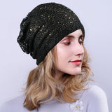 Knitting,Cutout,Beanie,Breathable