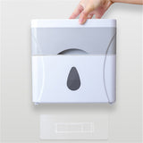 21.5*11.9*13.3cm,Creative,Plastic,Mounted,Paper,Shelf,Holder,Storage,Toilet,Tissue,Dispenser