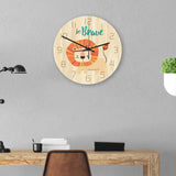 Loskii,CC032,Creative,Pattern,Clock,Clock,Quartz,Clock,Office,Decorations