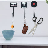 Retro,Hanger,Clothes,Hanger,Hooks,Bathroom,Kitchen,Storage,Shelf