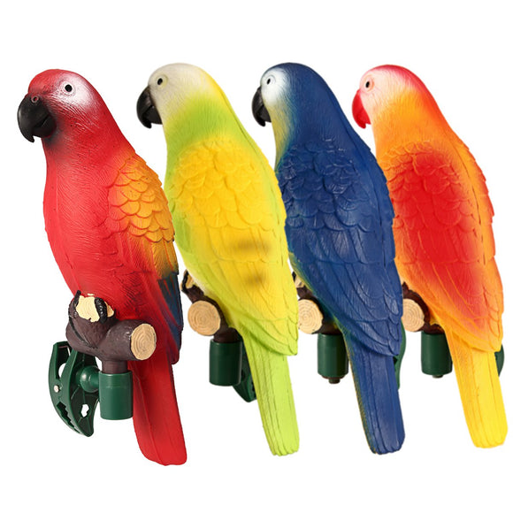 Solar,Powered,Outdoor,Garden,Ornament,Novelty,Parrot,Night,Light