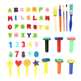 51Pcs,Creative,Graffiti,Drawing,Children,Painting,Brush,Flower