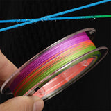 Strands,Braided,Fishing,Multi,Color,Super,Strong,Multifilament,Braid