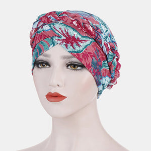 Women,Flower,Printing,Turban,Cotton,Casual,Breathable