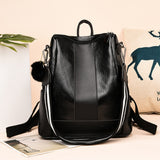 Women,School,Leather,Girls,Backpack,Outdoor,Travel,Portable,Handbag,Shoulder