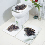 Honana,Bathroom,Piece,Elephant,Flannel,Shower,Toilet,Floor