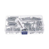 Suleve,M6SH1,100Pcs,Stainless,Steel,Socket,Screw,Bolts,Assortment