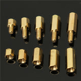 Suleve,M3BH1,300Pcs,Brass,Column,Standoff,Support,Spacer,Pillar,Board