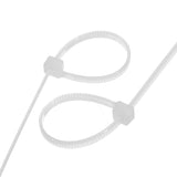 Suleve,Nylon,500Pcs,White,Nylon,Cable,Strong,Tensile,Strength