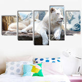 White,Canvas,Print,Paintings,Picture,Decor,Unframed