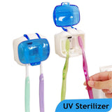 Toothbrush,Sterilizer,Mounted,Sterilization,Storage,Ultraviolet,Tooth