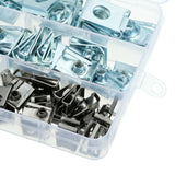 80pcs,Spire,Clips,Chimney,Fasteners,Assorted,Tapping,Clips