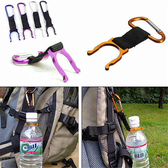 IPRee,Camping,Hiking,Water,Bottle,Carabiner,Buckle,Shape,Strap,Keychain,Holder