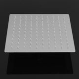 Square,Ultra,Stainless,Steel,Bathroom,Rainfall,Shower,Sprayer