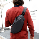Men's,Tactical,Chest,Sling,Travel,Hiking,Cross,Messenger,Shoulder,Backpack,Solid