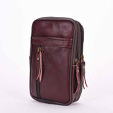 Outdoor,Fashion,Vertical,Leather,Waist,Portable,Purse,Phone