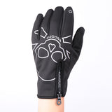 Wrist,Winter,Windproof,Fleece,Lining,Gloves,Touch,screen,Finger,Mountaineering,Skiing,Cycling,Glove