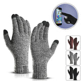 Winter,Knitted,Touch,Screen,Gloves,Short,Plush,Lining,Finger,Sport,Cycling,Gloves