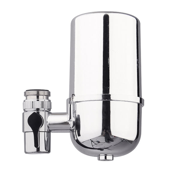 Plastic,Silver,Round,Carbon,Purifier,Filter,Water,Faucet