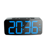 Digital,Alarm,Clock,Adjustable,Bedside,Clock,Snooze,Clock