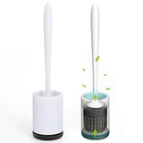 Mounted,Stand,Bristle,Silicone,Toilet,Cleaning,Brushes,Holder