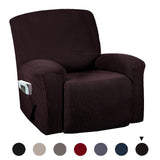 Recliner,Chair,Covers,Washable,Stretch,Cover,Pocket,Furniture,Protector,Solid,Color,Armchair,Supplies