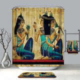 Ancient,Egypt,Print,Bathroom,Decoration,Waterproof,Shower,Curtain,Pedestal,Toilet,Cover