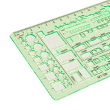 Circles,Squares,Geometric,Formwork,Drawing,Templates,Angle,Ruler,Stencil,Measuring
