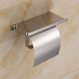 Stainless,Steel,Toilet,Paper,Holder,Phone,Shelf,Tissue,Stand