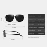 Fashion,Men's,Sunglasses,Retro,Large,Frame,Polarized,Sunglasses,Outdoor,Driving,Travel