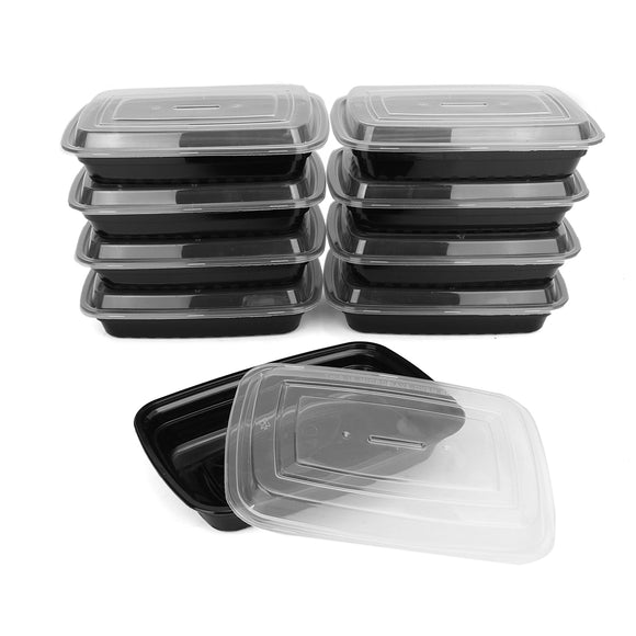 10Pcs,750ml,Container,Plastic,Storage,Reusable,Lunch,Boxes