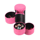 Honana,Layers,Storage,Jewelry,Necklace,Earring,Organizer,Cylinder,Holder